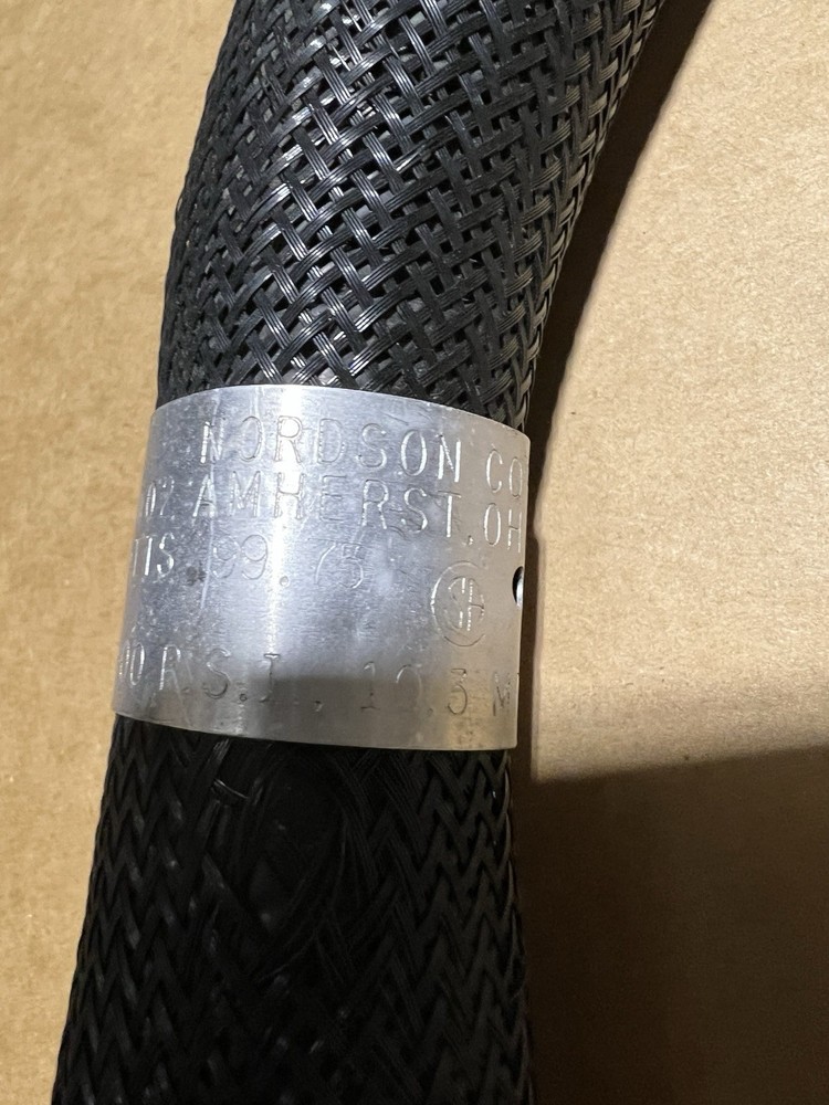 Nordson 4ft Hose PN 274791C for Hot Melt Adhesive, Rectangular plug