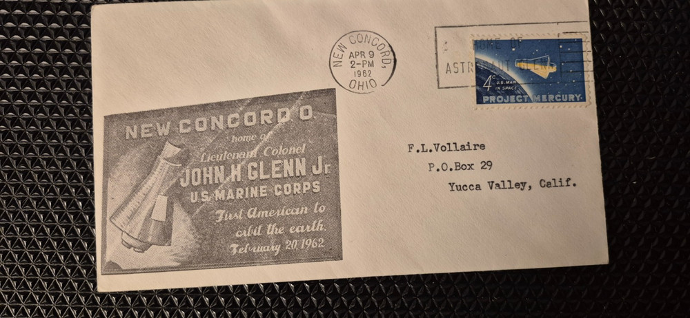 1962 Milestone / Event Covers