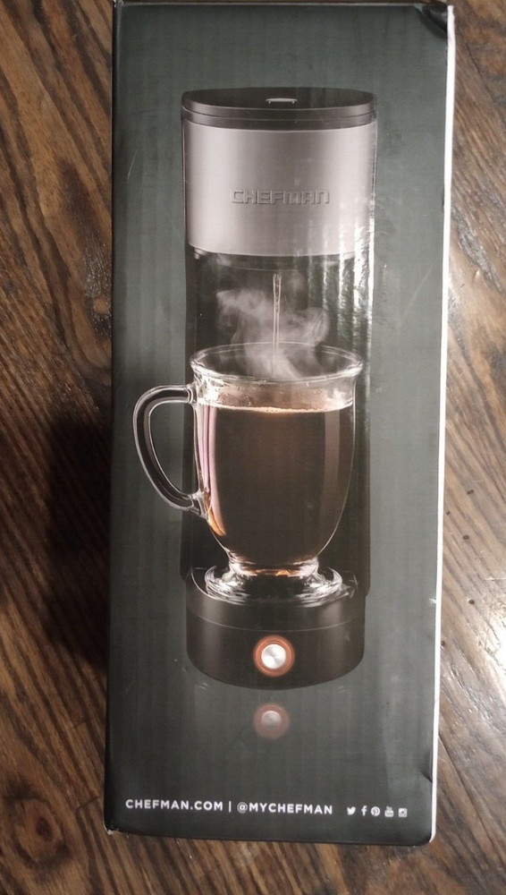 BRAND NEW - Chefman InstaCoffee Single Serve Coffee Maker