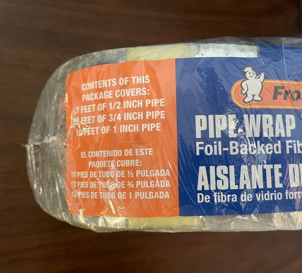 Frost King Pipe Wrap Insulation, 3 in wide