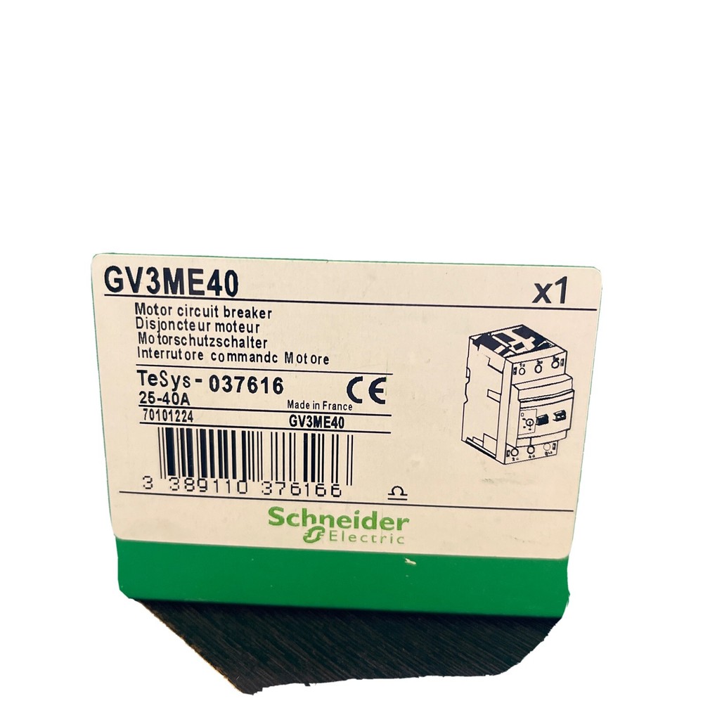 GV3Me40.  manual motor stater.