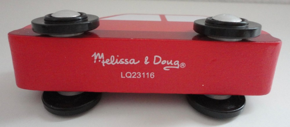 Melissa & Doug Red Wood Car Replacement Part