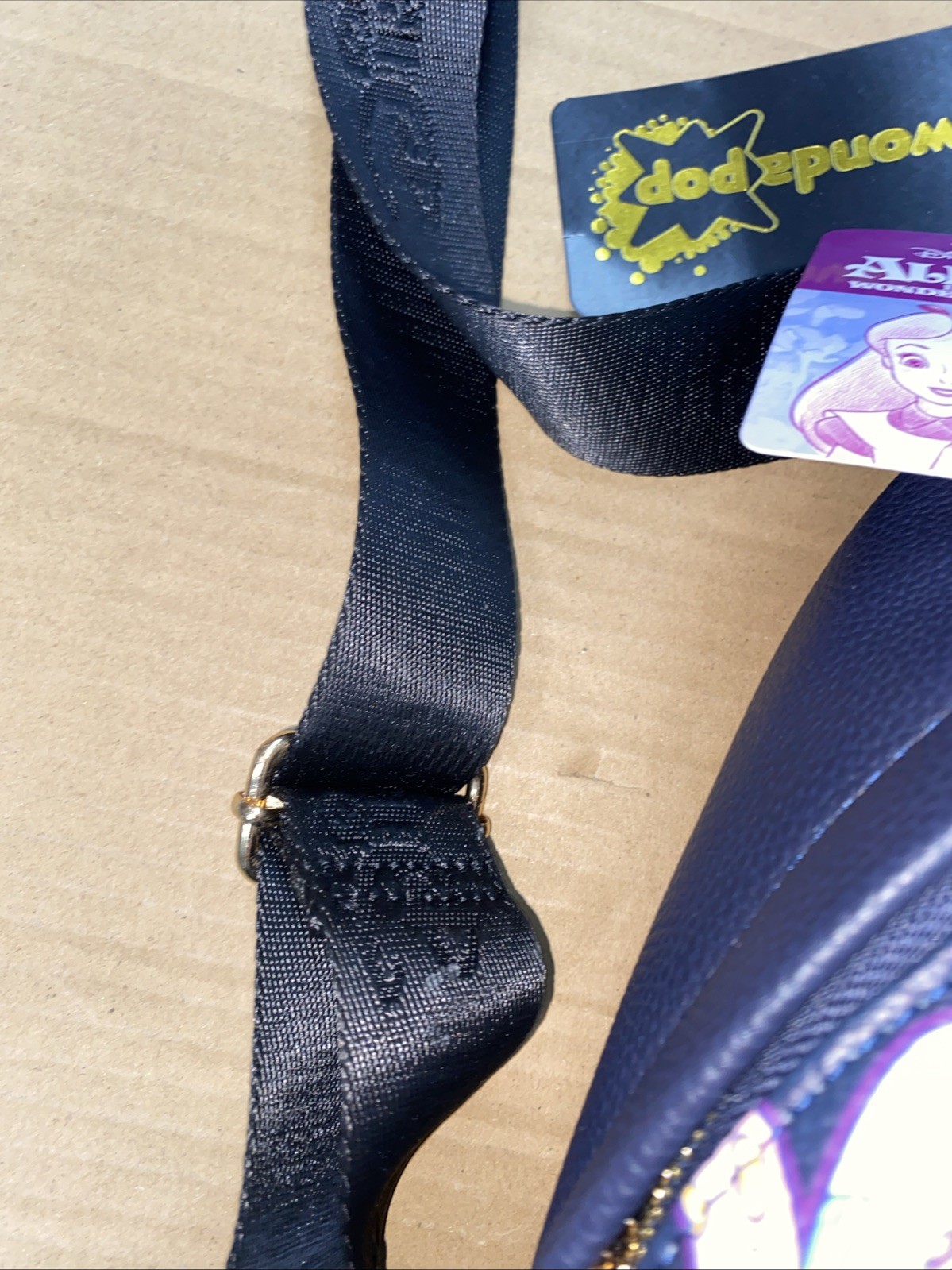 WondaPop x Disney Alice in Wonderland 12" Vegan Leather Mini Backpack READ