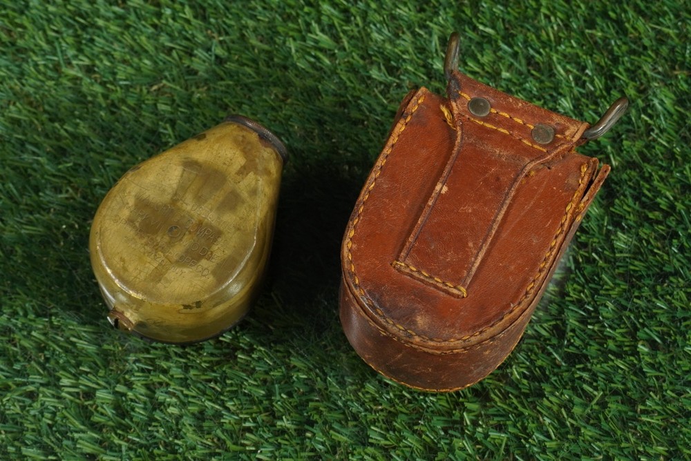 CREAGH OSBORNE MARCHING COMPASS MARK VII W/ POUCH ~ VINTAGE!