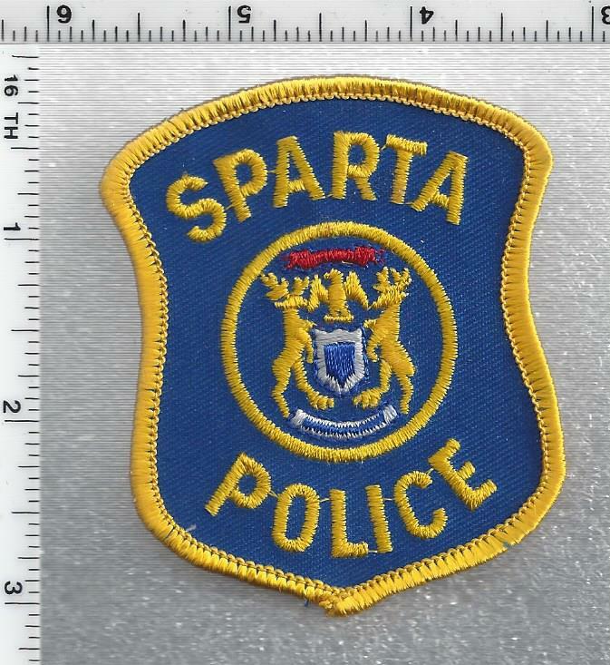 Sparta Police (Michigan) 1st Issue Cap/Hat Patch