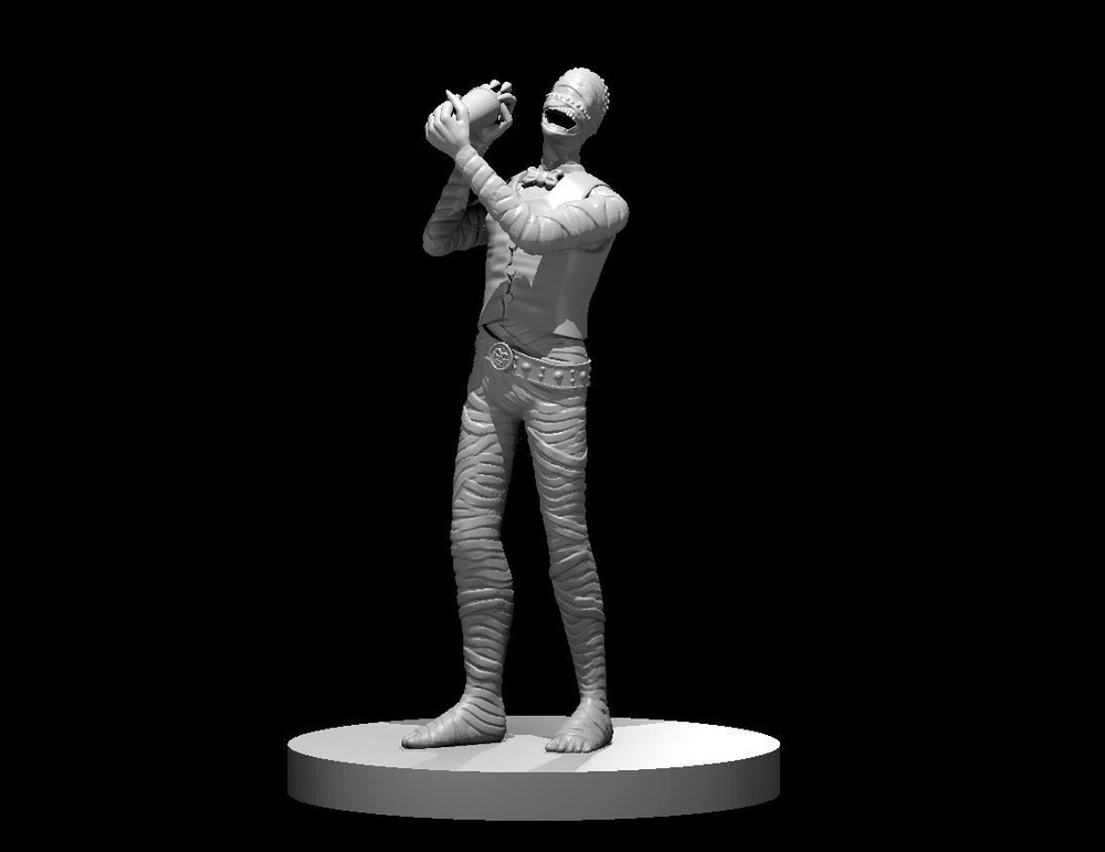 Mummy Bartender Monster Manual 28mm Scale DND D&D Tabletop Mini