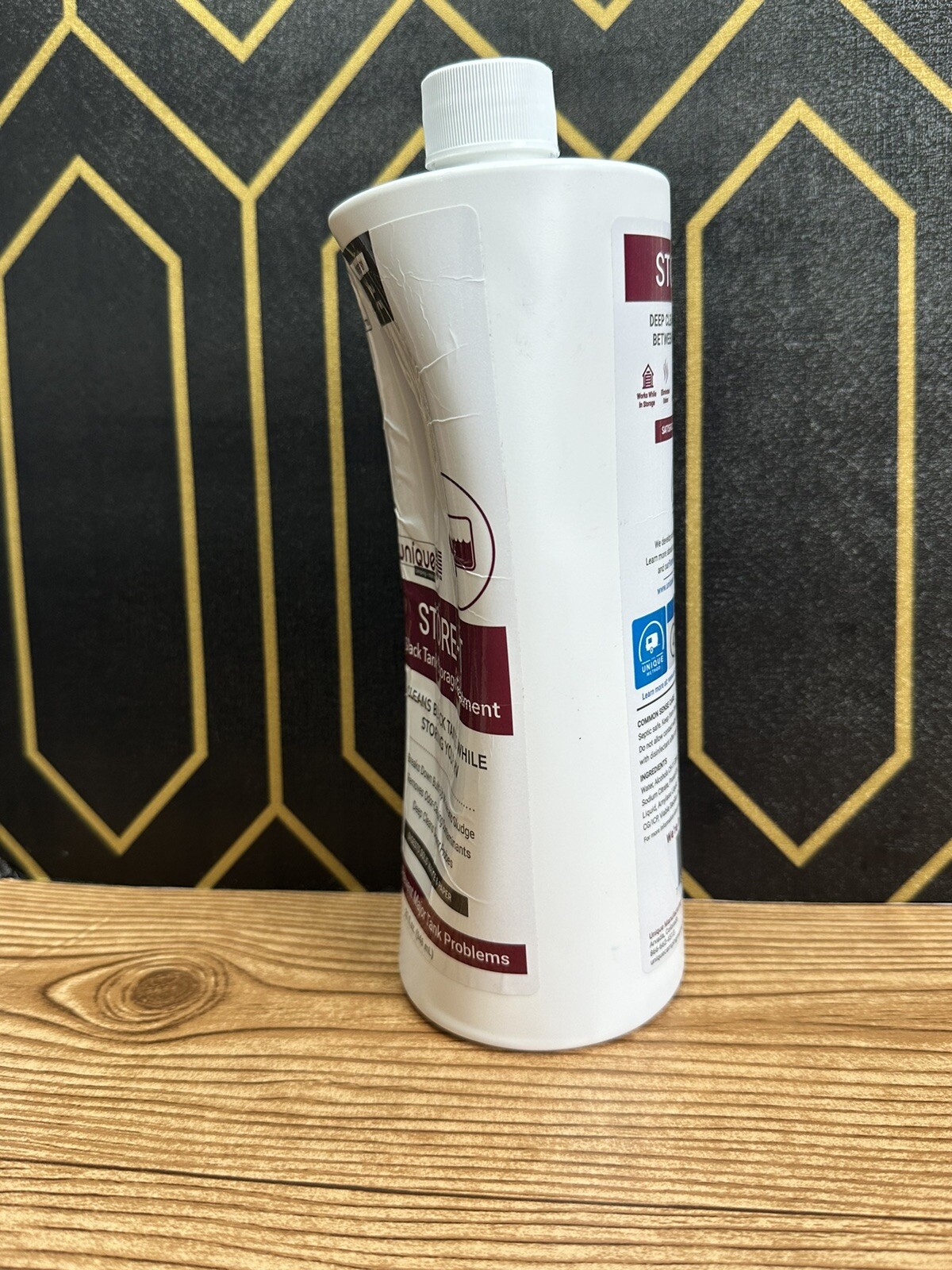 Unique Store-It RV Black Tank Storage Treatment. Cleans While Storing Your RV