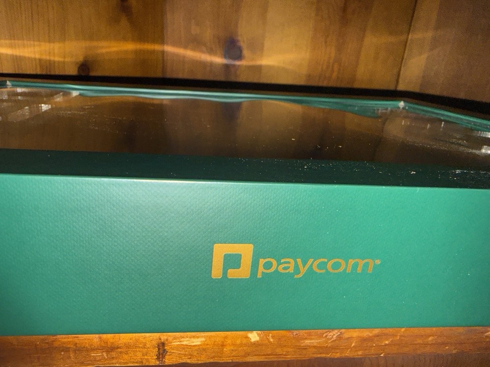 Paycom Luxury Acrylic Tic-Tac-Toe Game Set