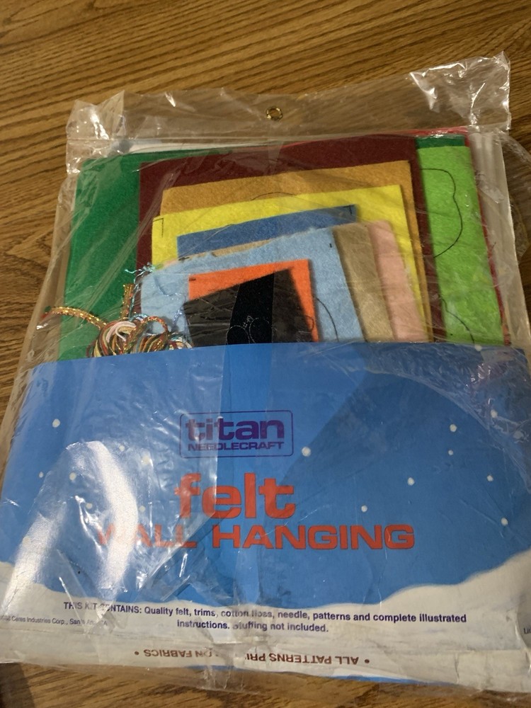 titan needlecraft felt Wall Hanging