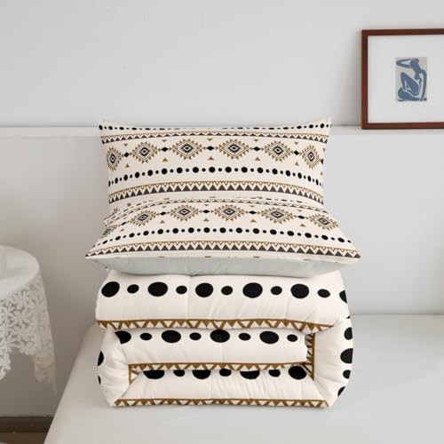 Bohemian Aztec Comforter Set Size, Western Decor Bedding Set Queen Multi 26