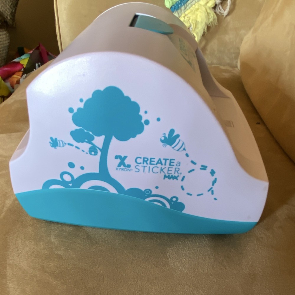 Xyron Create a Sticker Max Sticker Maker Machine XRN500 Scrapbooking Tool
