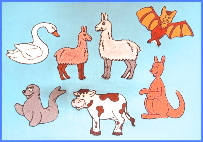 Is Your Mama a Llama Felt / Flannel Board Set