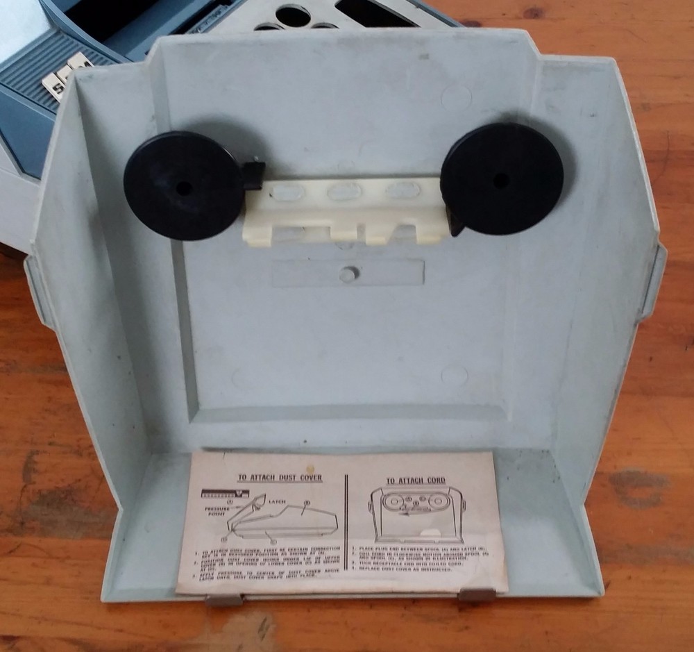 Vintage Smith Corona Model 800 Electric Adding Machine Plastic Outer Cover Case