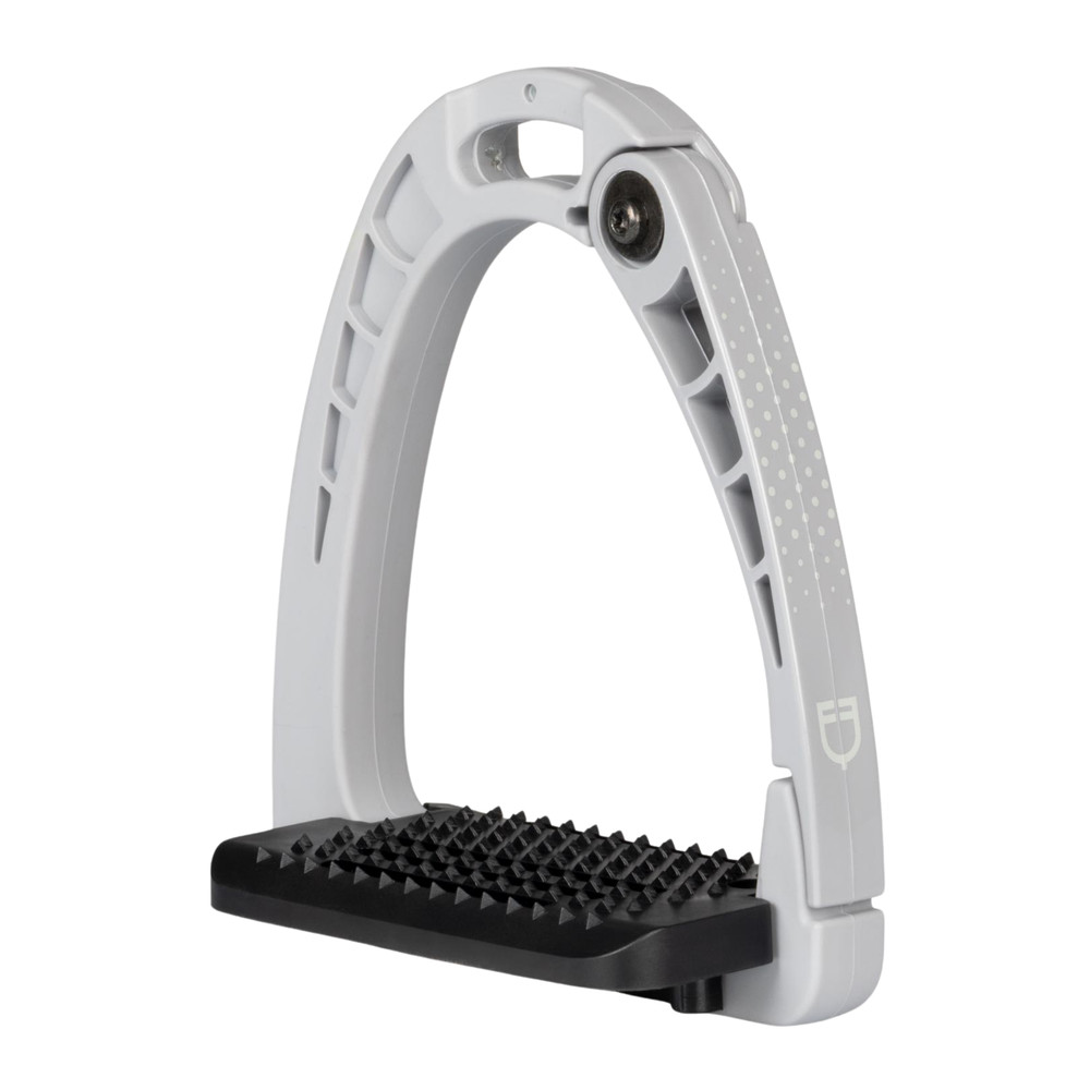 Equestro Junior Stirrups - side opening and wide tread