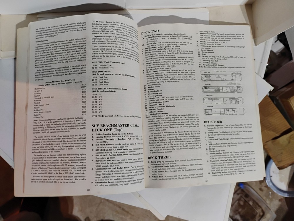 Robotech RPG: RDF Accelerated Training Program (1988 Palladium) Fair