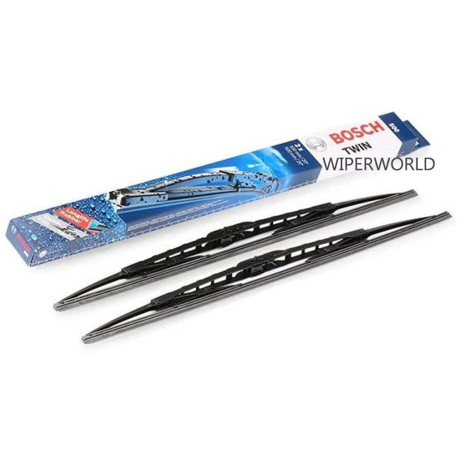 2 X Wiper Blades Bosch Direct Connect for 2007-2024 Jeep Wrangler Set