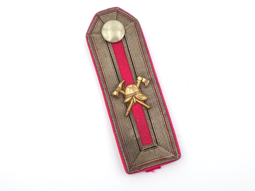 Original Pre-WWII German Fire Brigade Shoulder Board