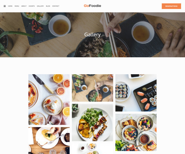 Premium Wordpress Elementor Template Kit Bundle | Food & Drink theme