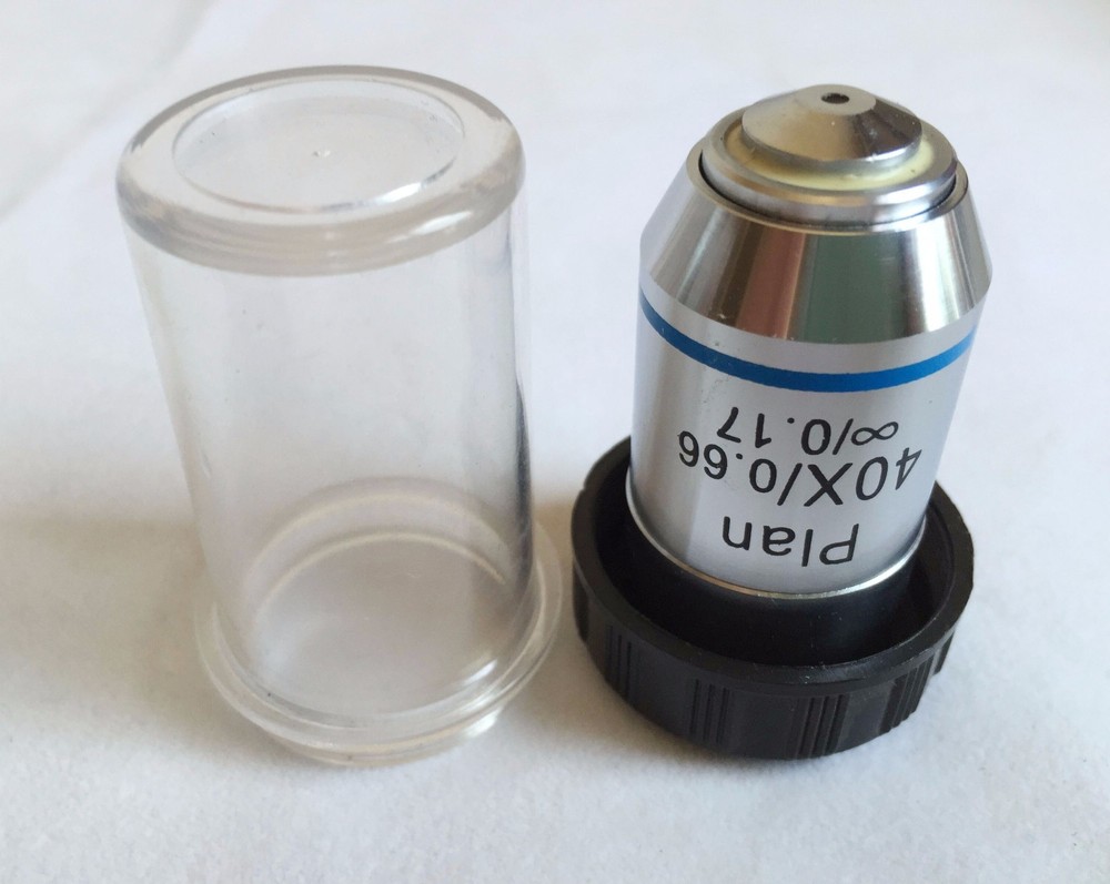 Infinity PLAN Microscope Objective 40X for Olympus CX21 CX23 CX31 CX33 CX41 CX43