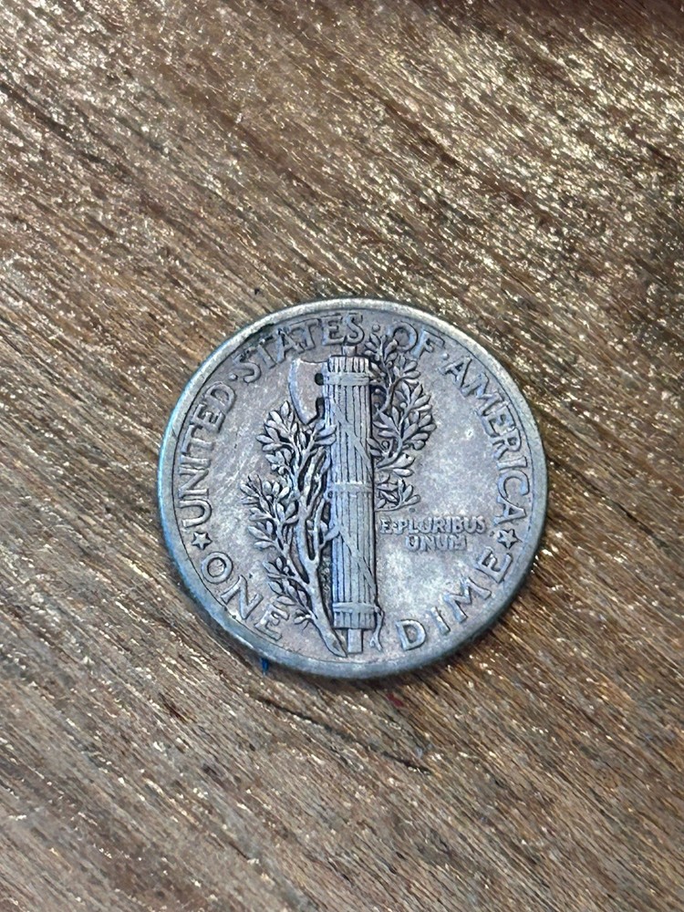 1939 Mercury Dime XF