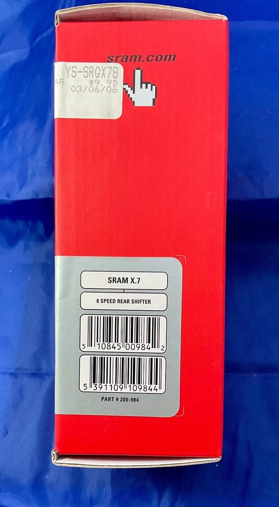 SRAM X.7 8-speed Rear Grip Shifter