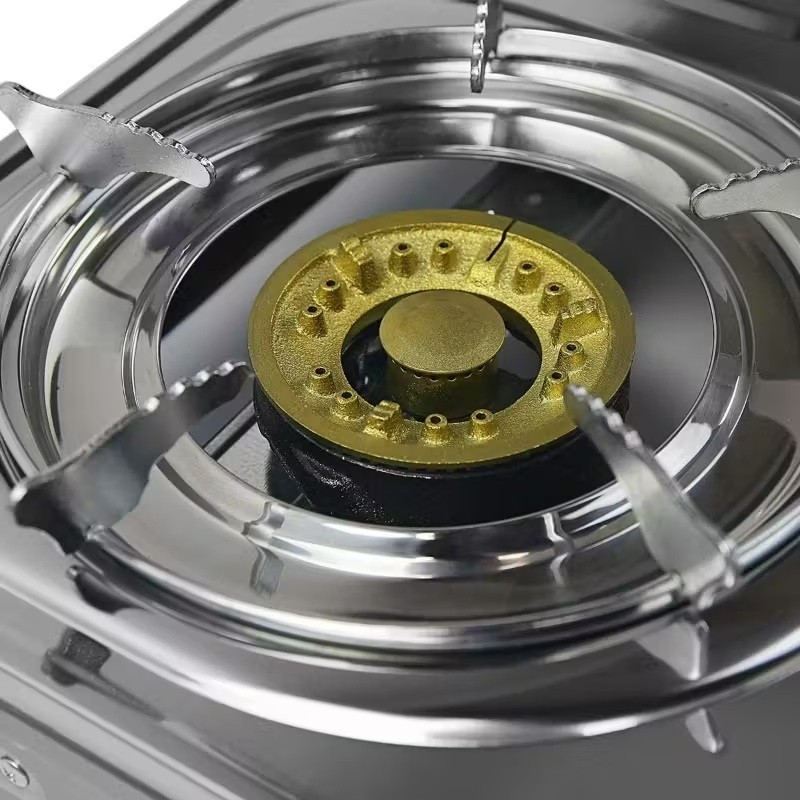 Double Burner Propane Gas Stove Outdoor Cooking Camping BBQ Tailgating Portable