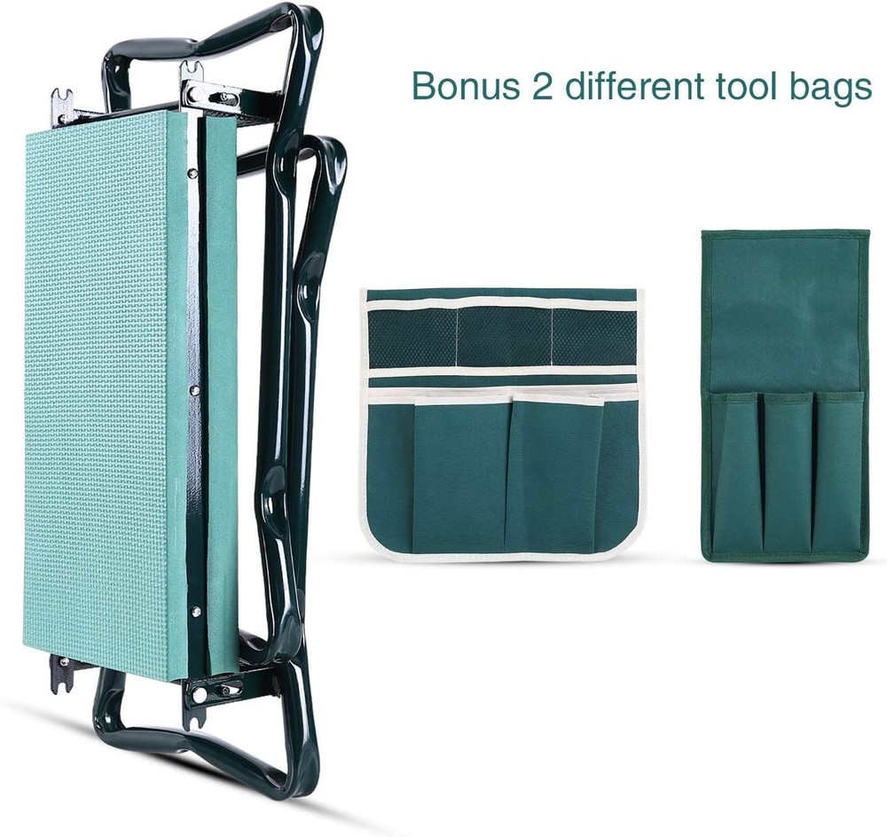 Lightweight Garden Stool with Tool Pockets