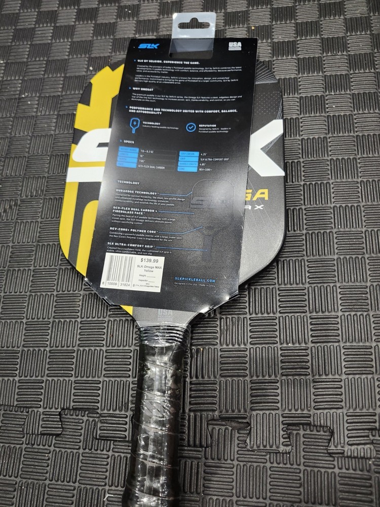 Selkirk Slk Omega Max Yellow