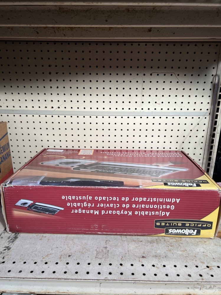 Fellowes ~ Office Suites Adjustable Keyboard Manager Drawer Model #CRC80313