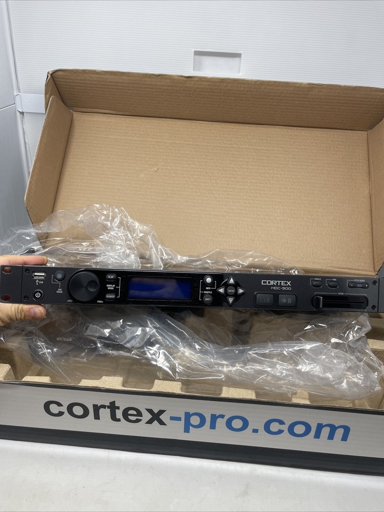 NEW Cortex HDC-500 USB Media DJ MP3 Rackmount Digital Music Controller