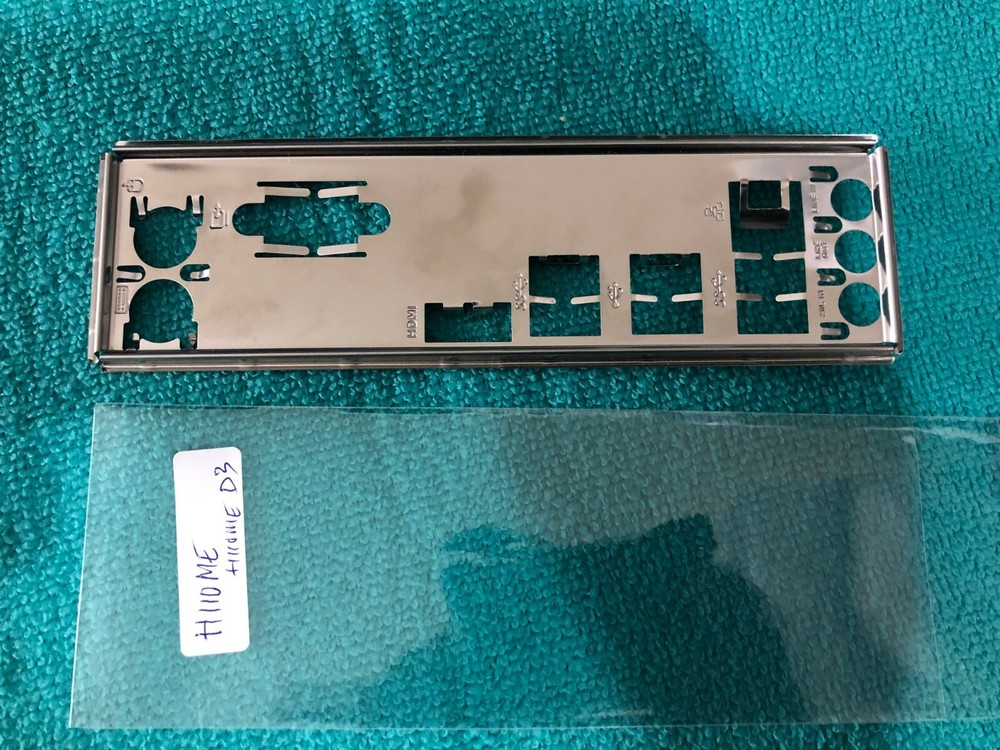 ASUS IO SHIELD FOR  ASUS  H110M E , H110M E D3 , ORIGINAL
