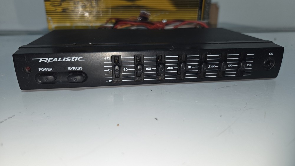 Realistic Stereo 7-Band Equalizer Under Dash - Great Sound Control