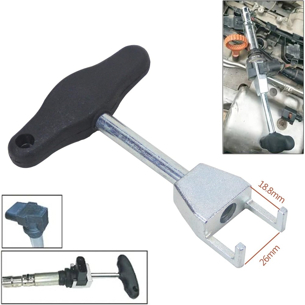 Ignition Coil Puller Removal Tool Spark Plug Puller Tool Compatible T10094A