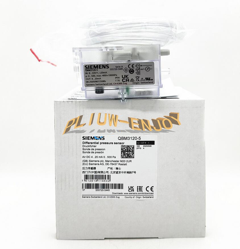 1PC NEW Siemens QBM3120-5 difference pressure sensor