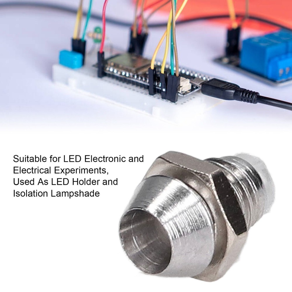 100PCS LED Holders Fine Workmanship Simple Operation Lightweight Portable 3mm