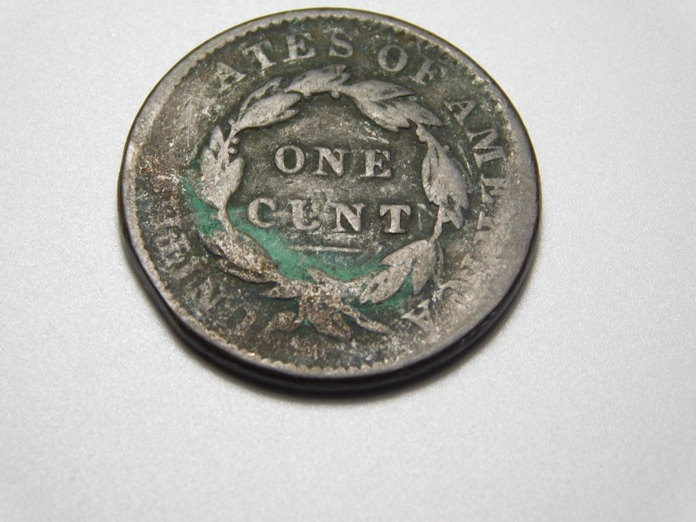 US COINS 1834 CORONET HEAD LARGE CENT