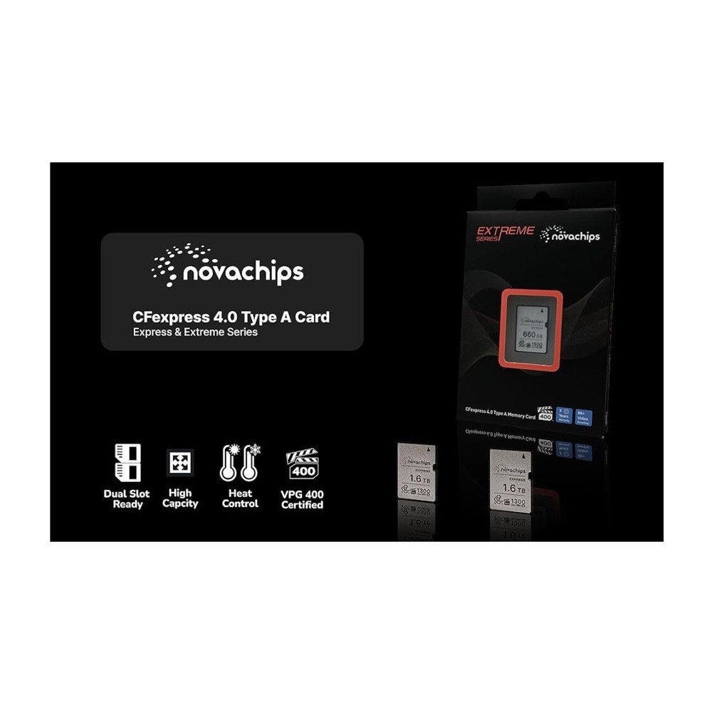 Novachips Extreme 330GB CFexpress 4.0 Type A Memory Card