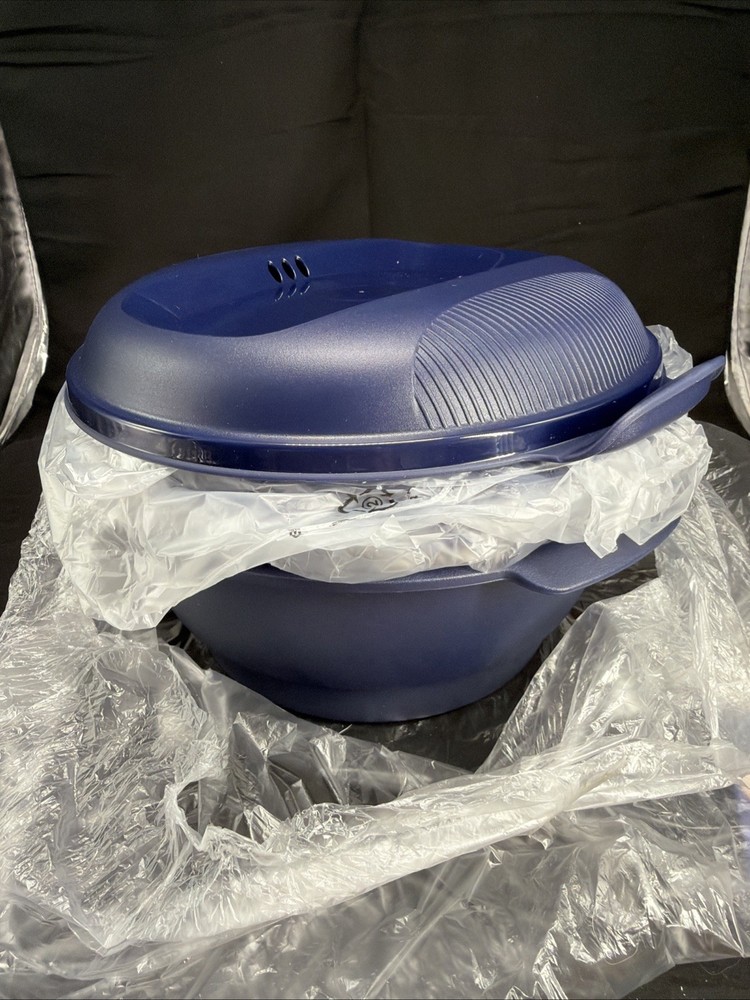 Tupperware Smart Multi-Cooker Microwave Cobalt Blue, New