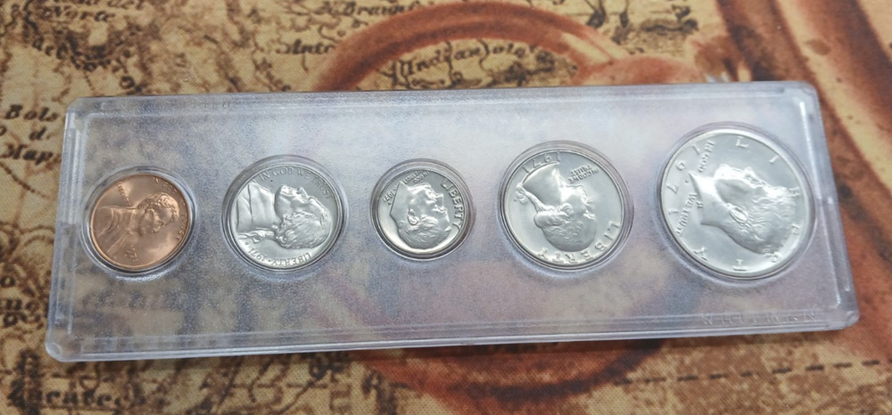 1971 D Birth Year Set Includes Kennedy Half TP-0655