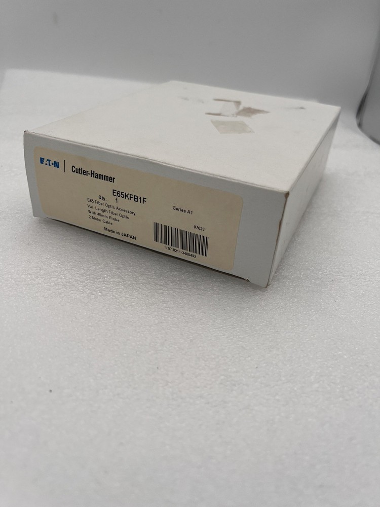 Cutler-Hammer: E65 Fiber Optic Accessory, E65KFB1F. Var. length. 40mm probe