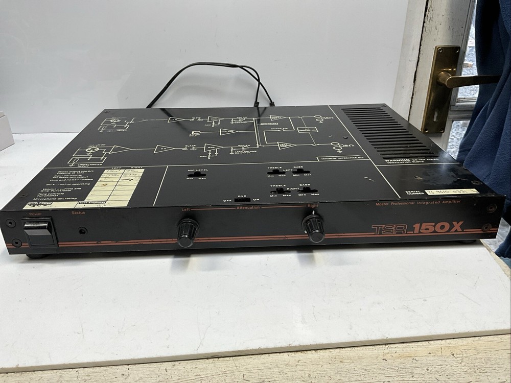 MOSFET  Professional Integrated Amplifier TSR-150X