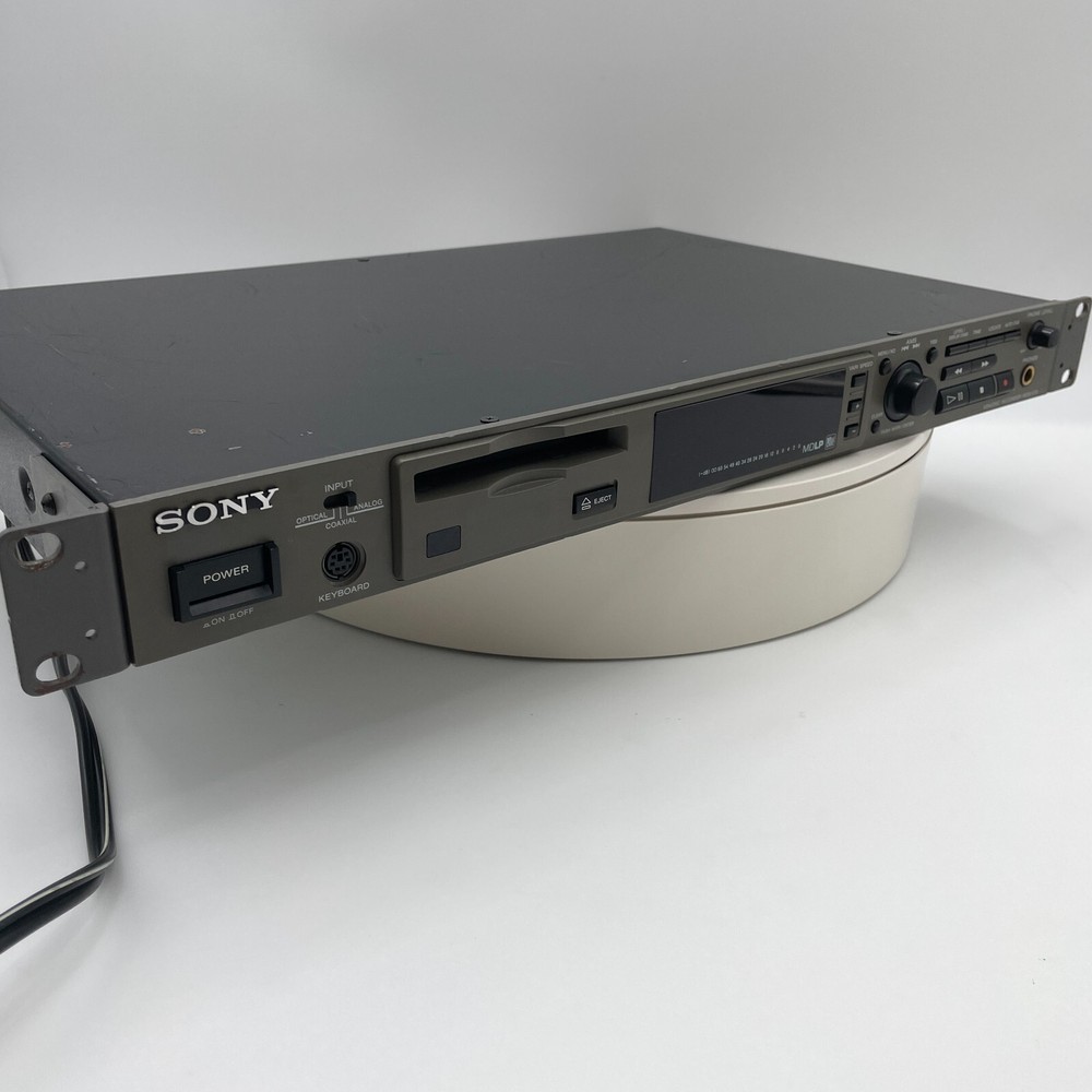 SONY MDS-E12 Professional MD LP Recorder Player Great Condition Working