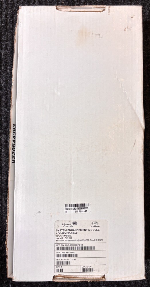 Alarm.com ADC-SEM220-PS-VZ Dual Path System Enhancement Module Verizon