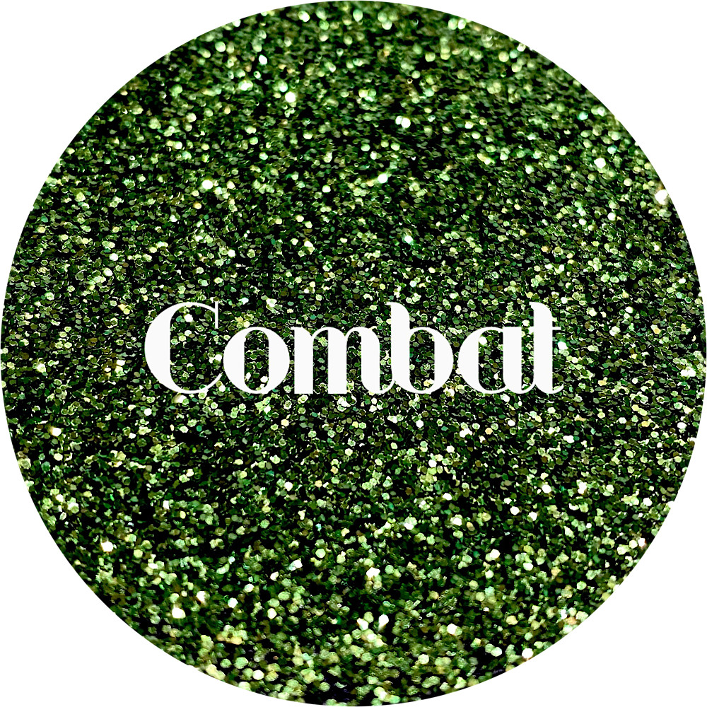 Premium Polyester Glitter - Dark Green Metallic