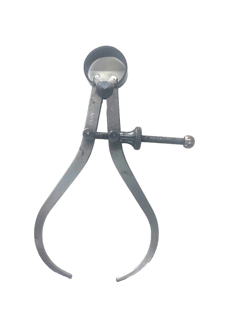 UNION TOOL CO. 4” SPRING JOINT, FLAT LEG OUTSIDE CALIPER