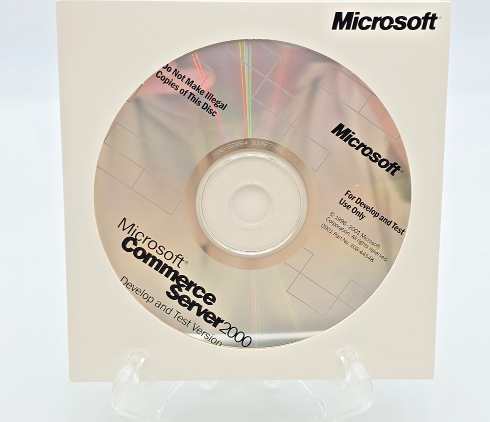 Microsoft .net Enterprise Servers 9 Disc set w/6 Keys - Win 2000