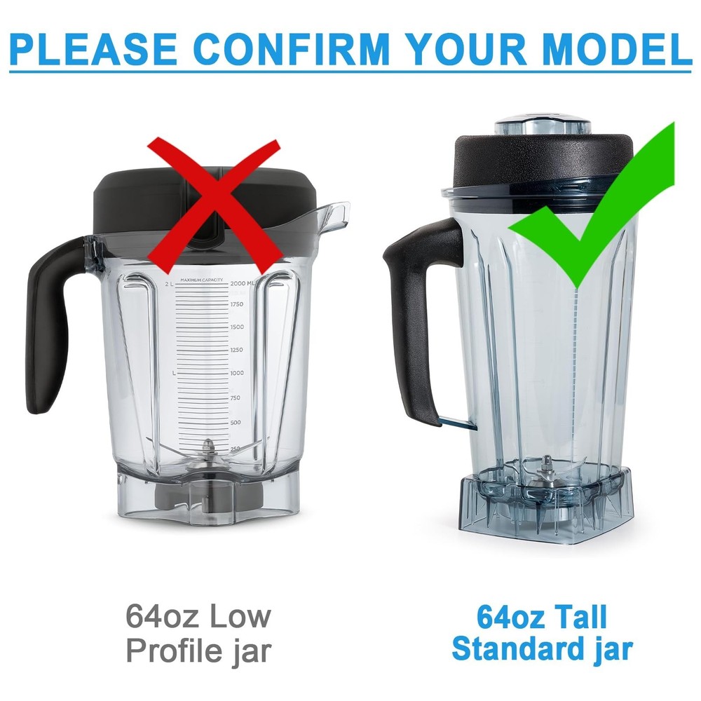 Lid Plug Replacement for Vitamix 64 Oz High Profile Container Blender Accessory