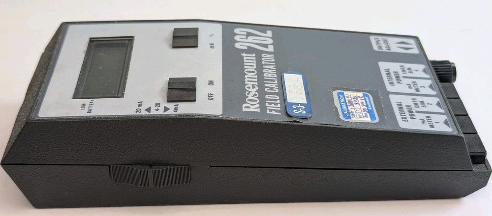 Rosemount 262 field calibrator Leads Missing