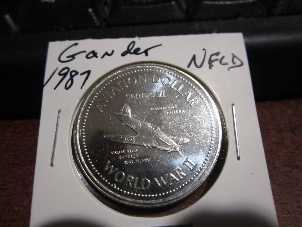 1987 - Gander, NFLD - Canada Trade Dollar / Token
