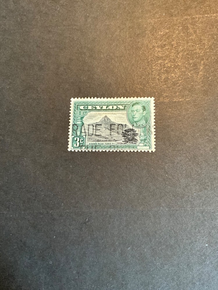 Stamps Ceylon Scott #279a used